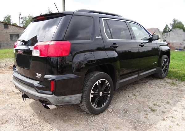 GMC Terrain cena 55900 przebieg: 213046, rok produkcji 2017 z Jeziorany małe 172